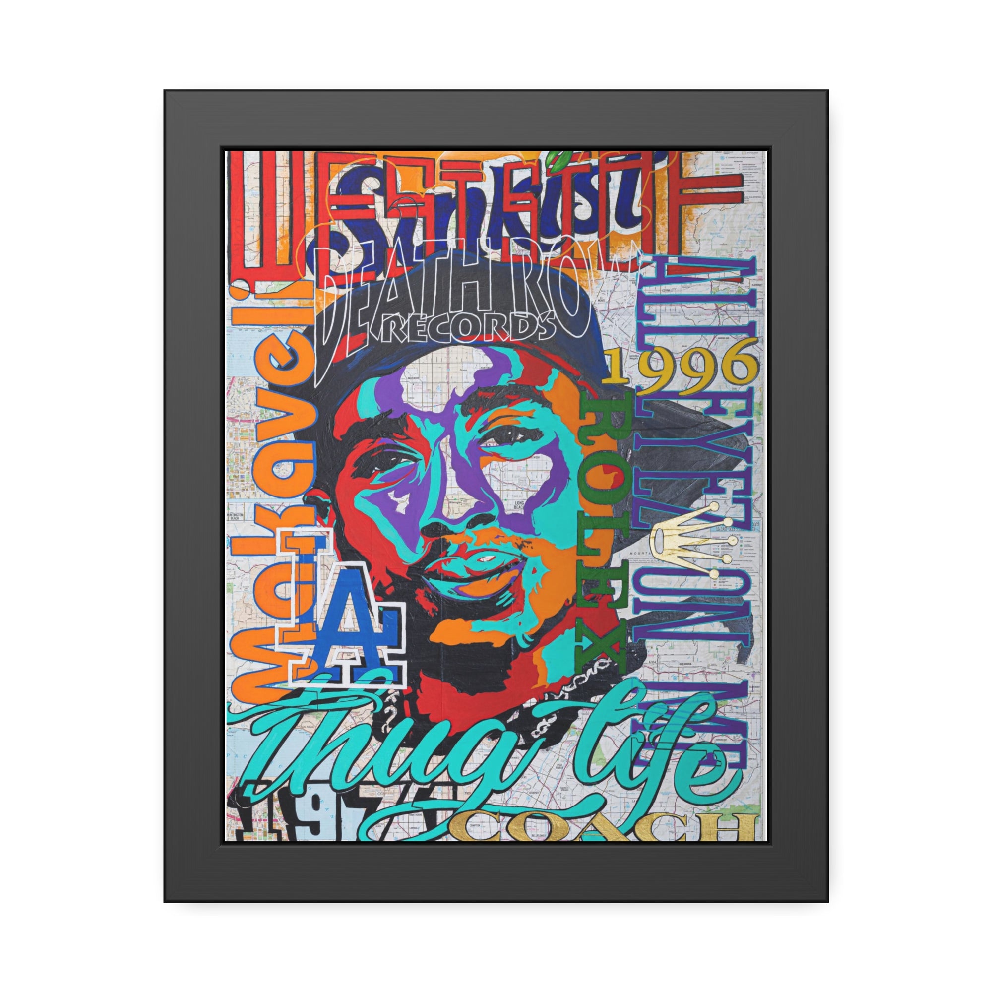 Tupac - Framed Posters