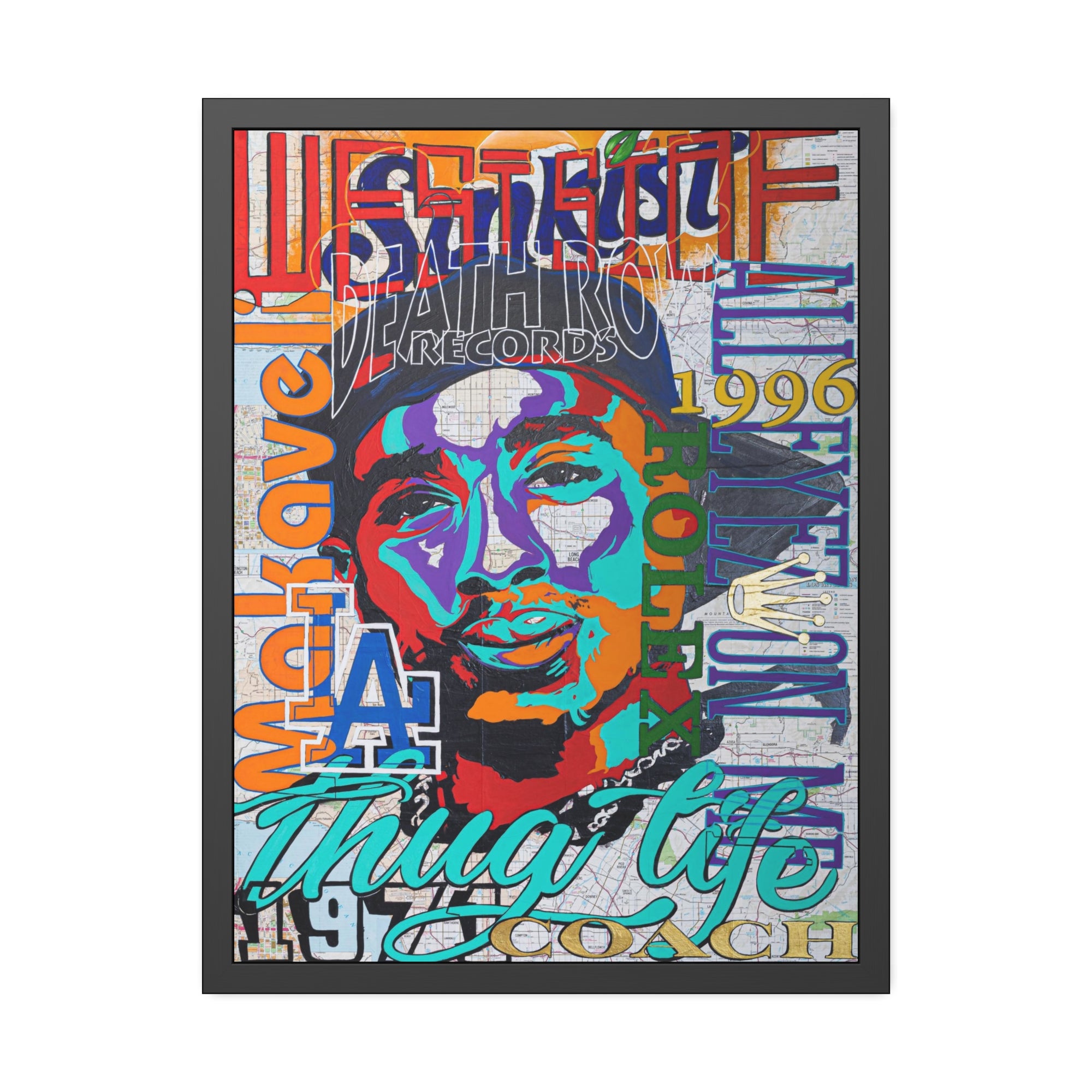 Tupac - Framed Posters