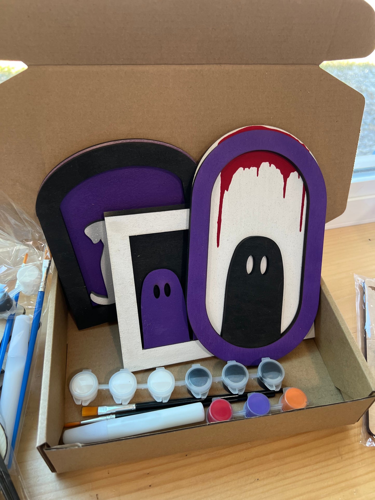 Spooky Ghost Frame U-Paint Kit