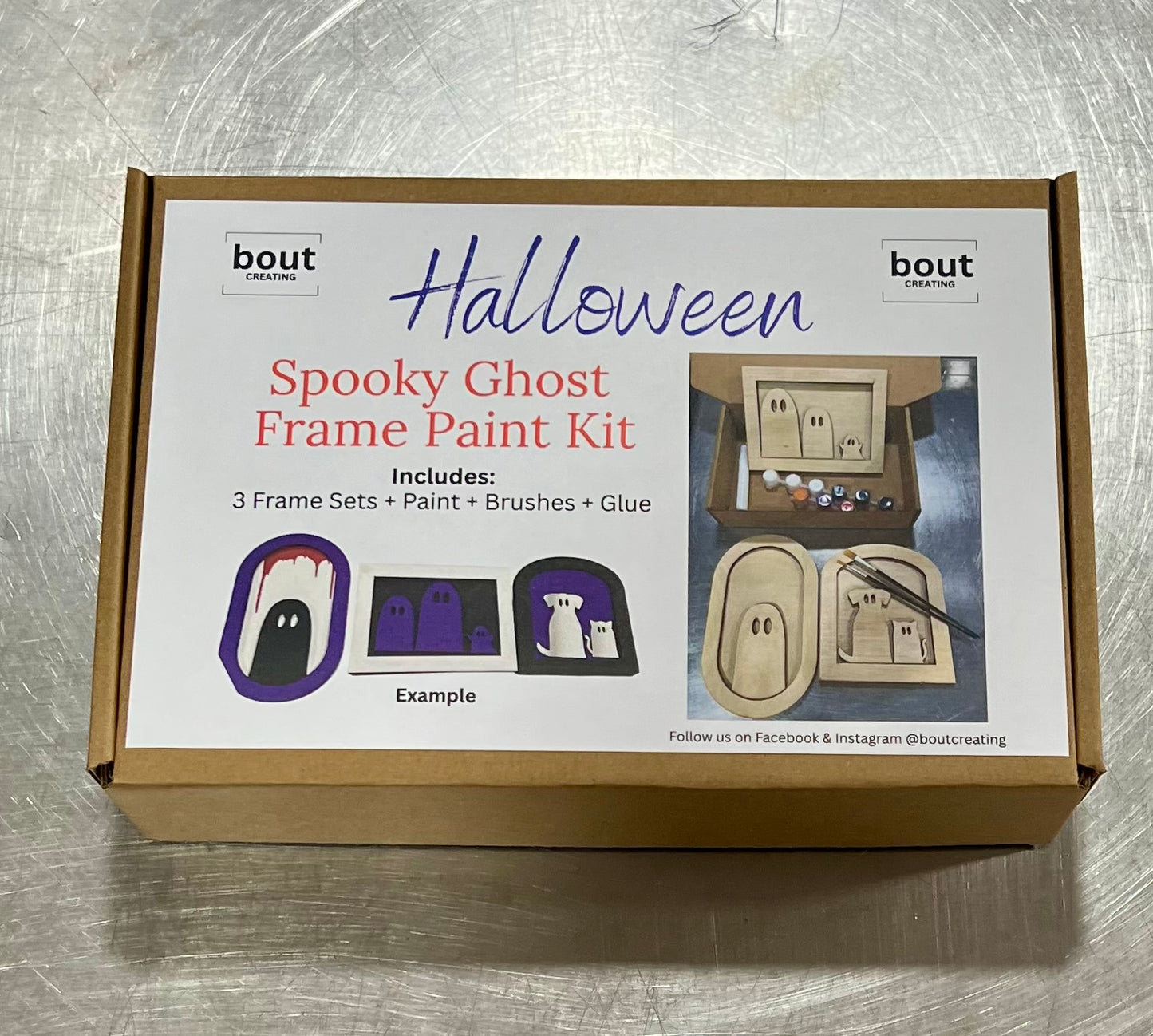 Spooky Ghost Frame U-Paint Kit