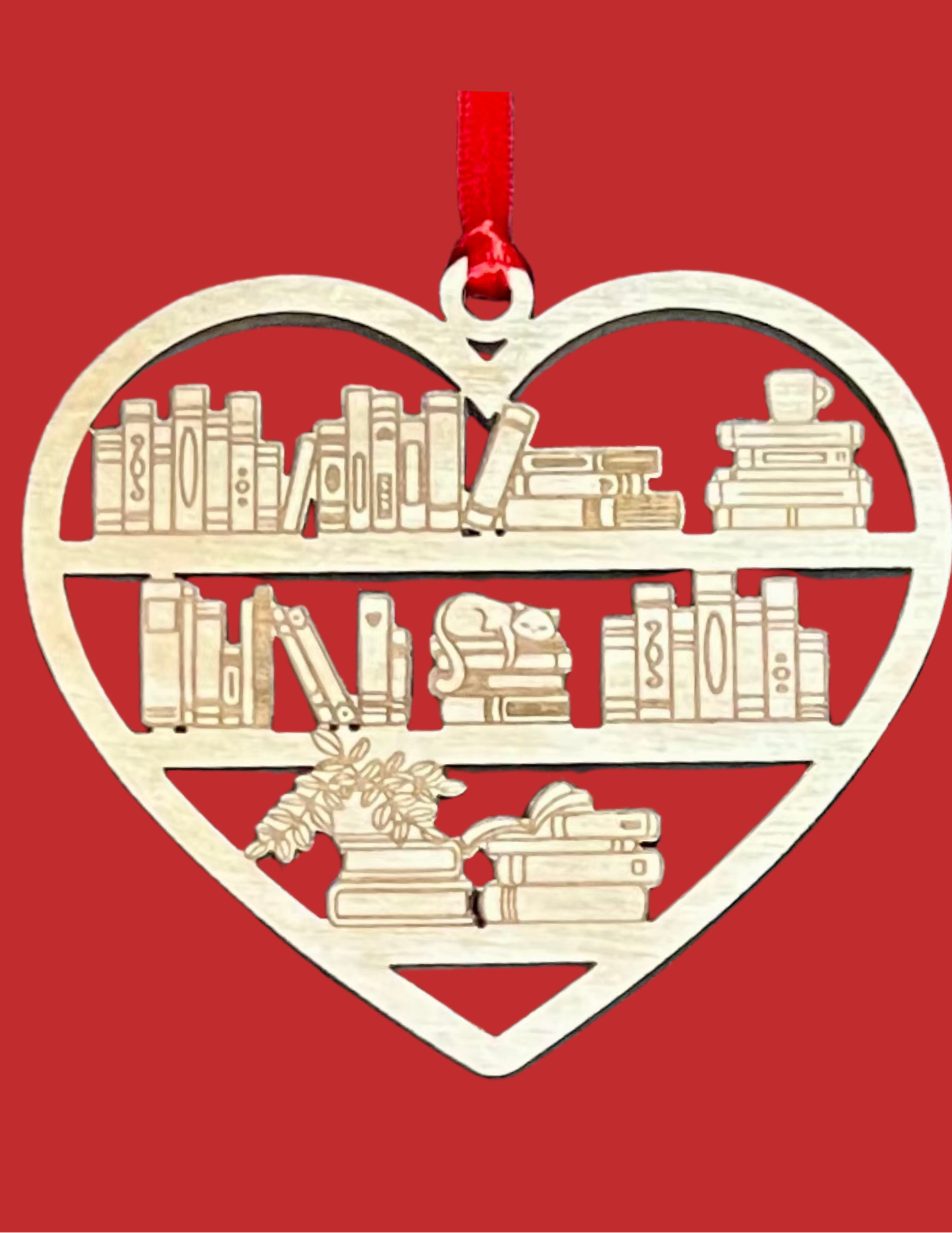 Book Lover Ornament