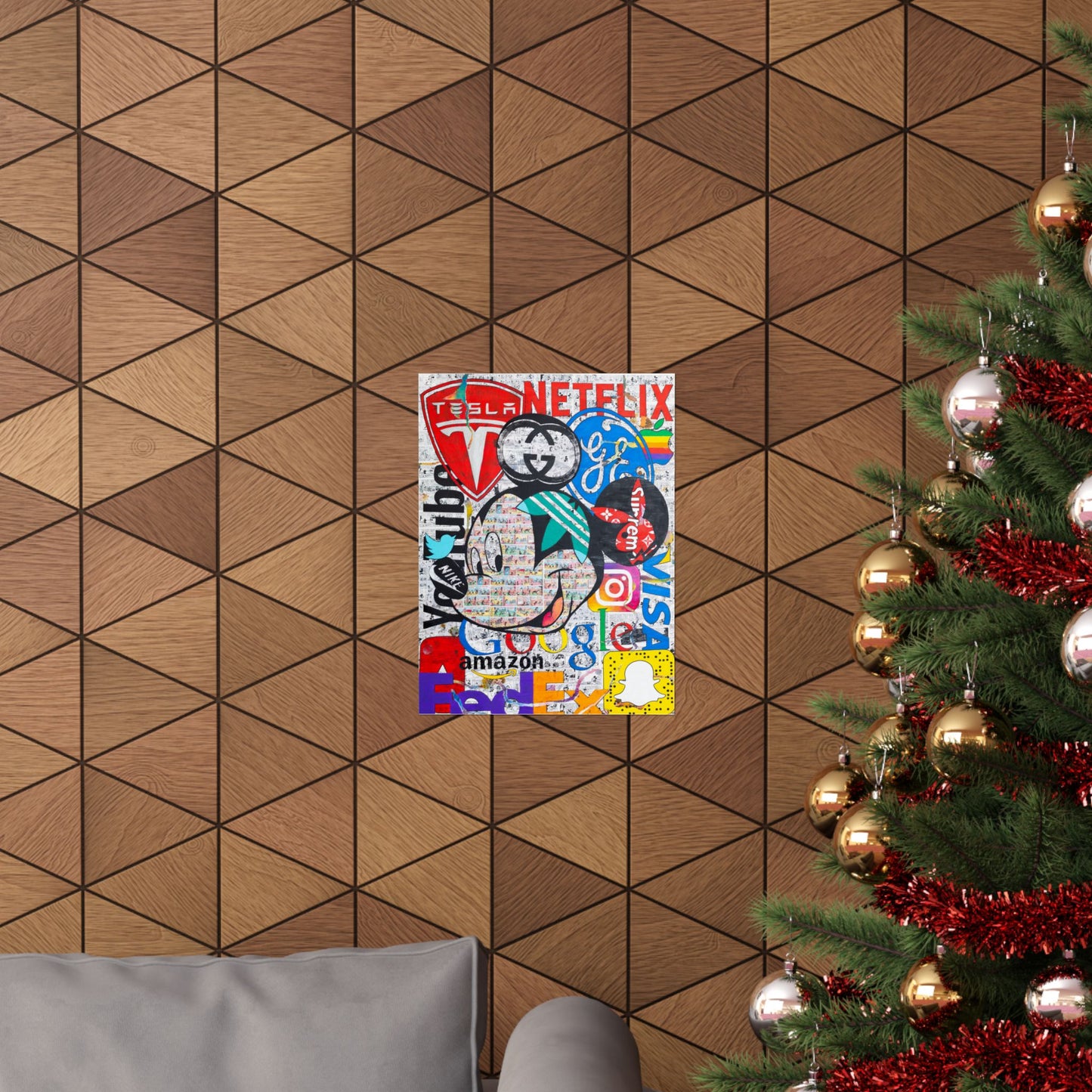 Mickey Logo - Poster
