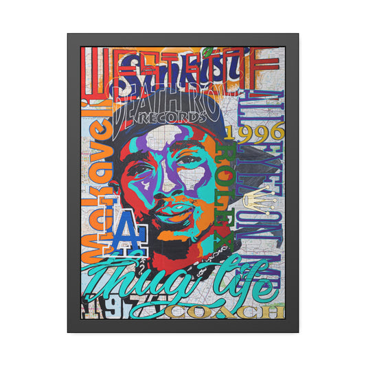 Tupac - Framed Posters