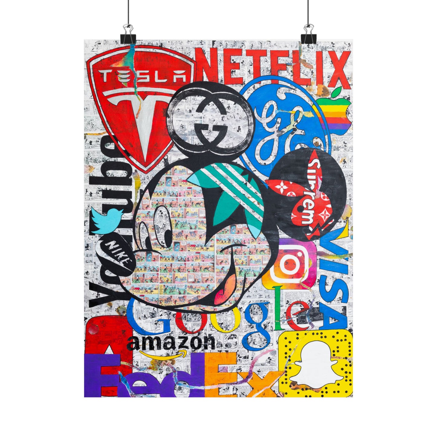 Mickey Logo - Poster