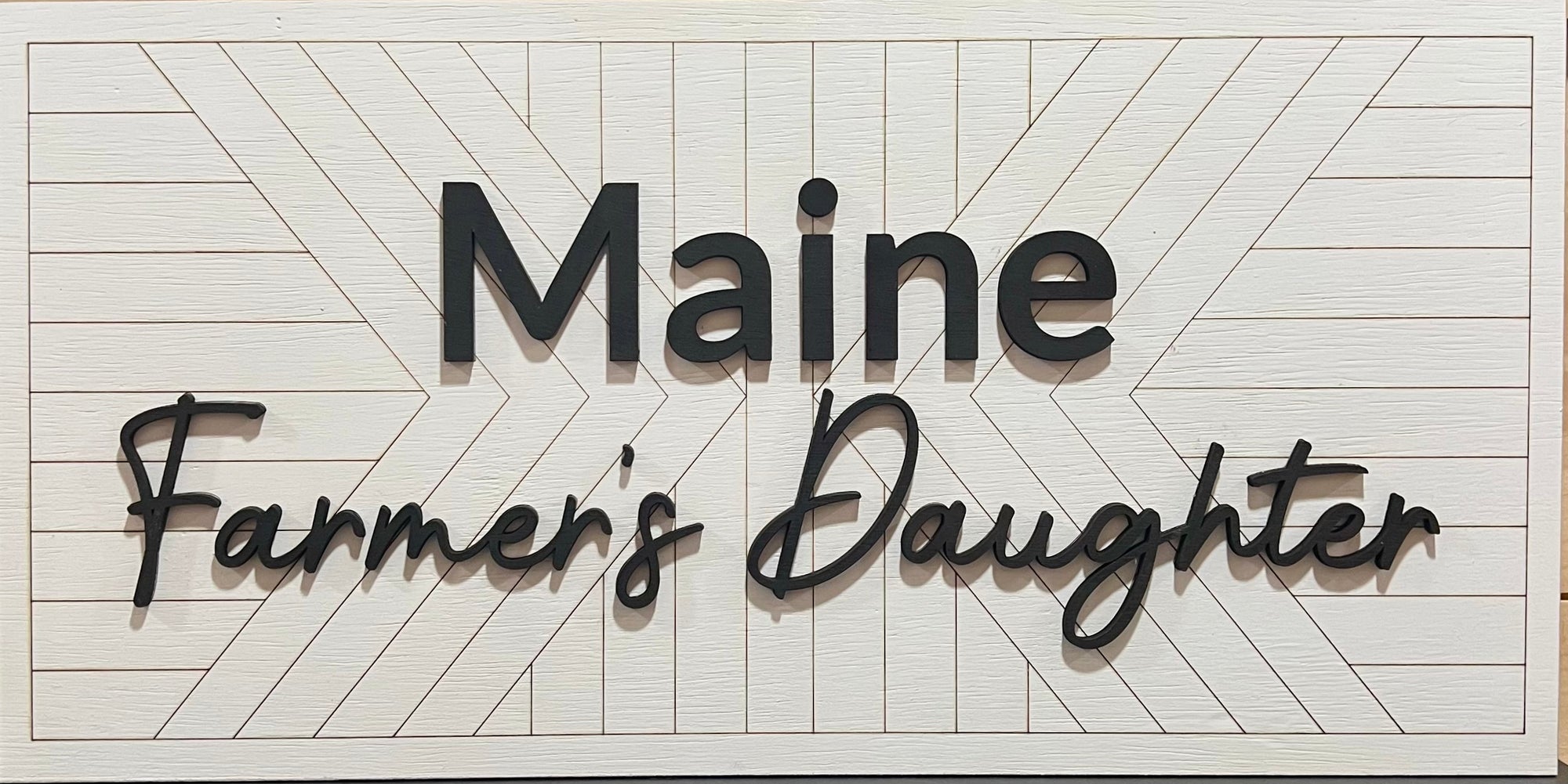 Custom Scored Wood Sign, Shiplap,