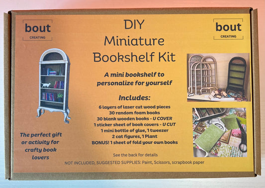DIY Mini Bookshelf