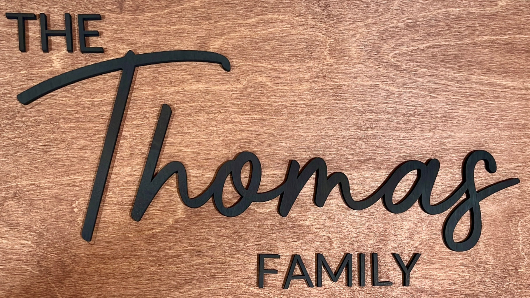 Wood Sign - Family Name