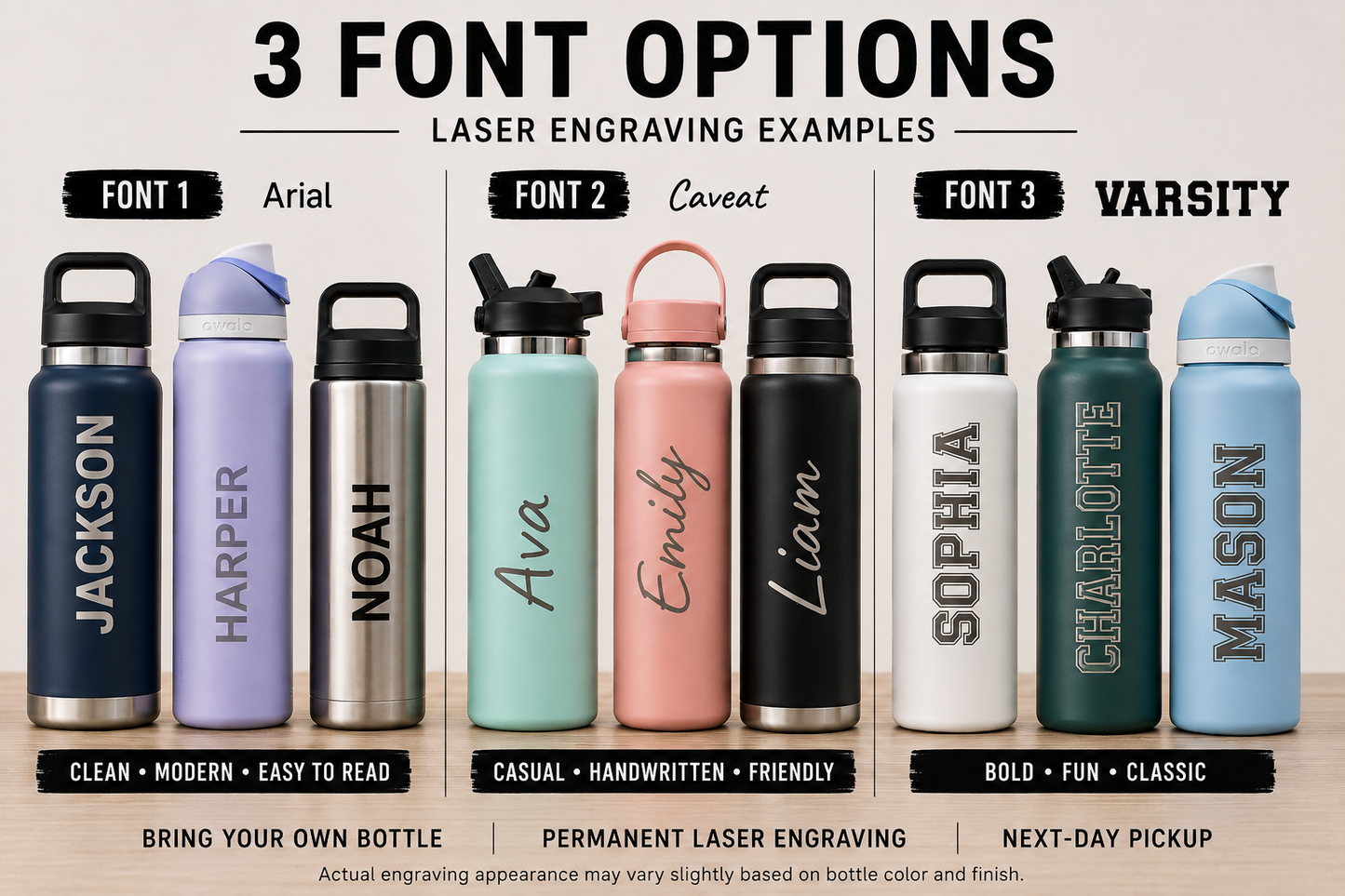 Bottle Engraving
