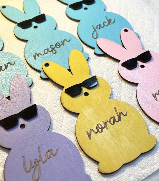 Easter / Spring Name Tags - FREE SHIPPING, buy 2, 1 free