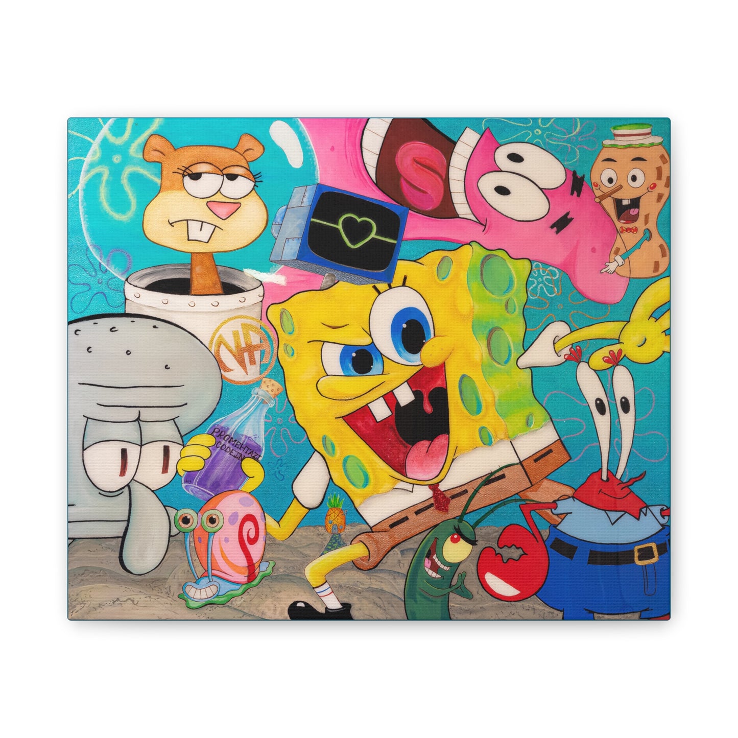 Prometh Bob -  Canvas Gallery Wraps