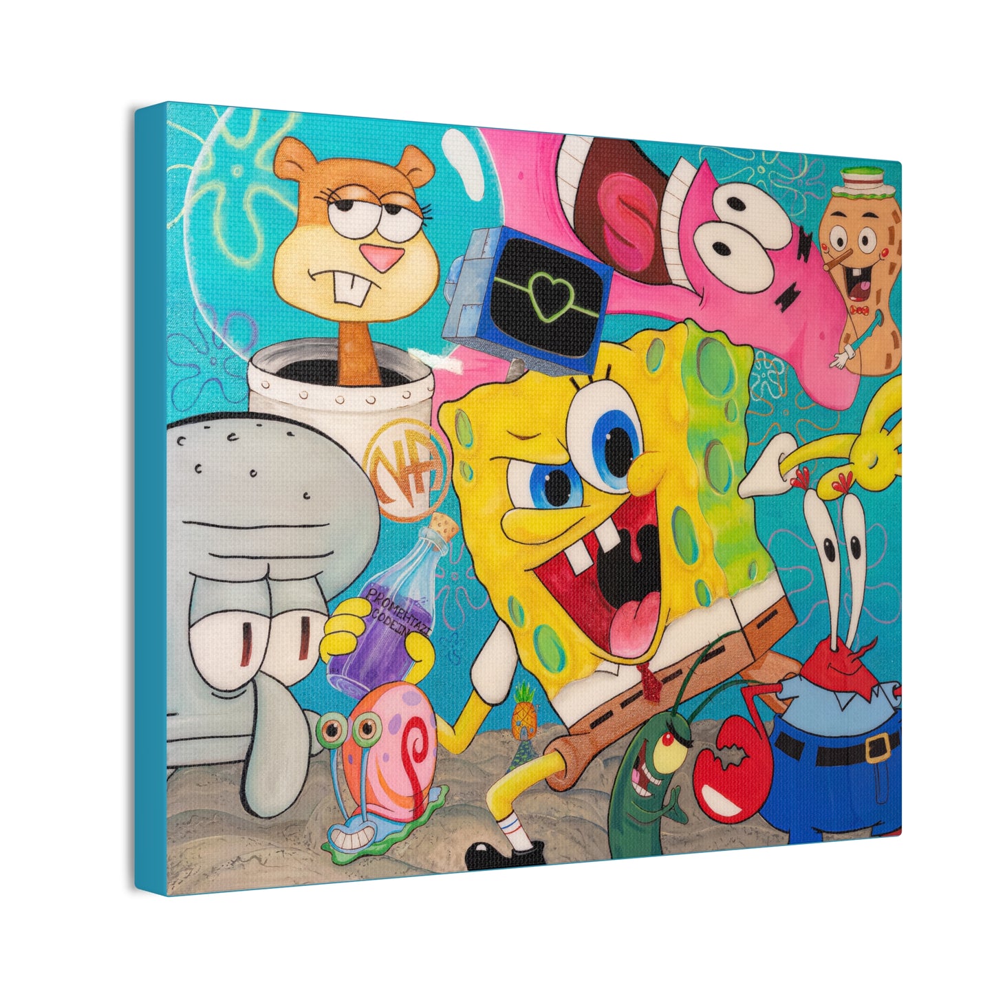 Prometh Bob -  Canvas Gallery Wraps