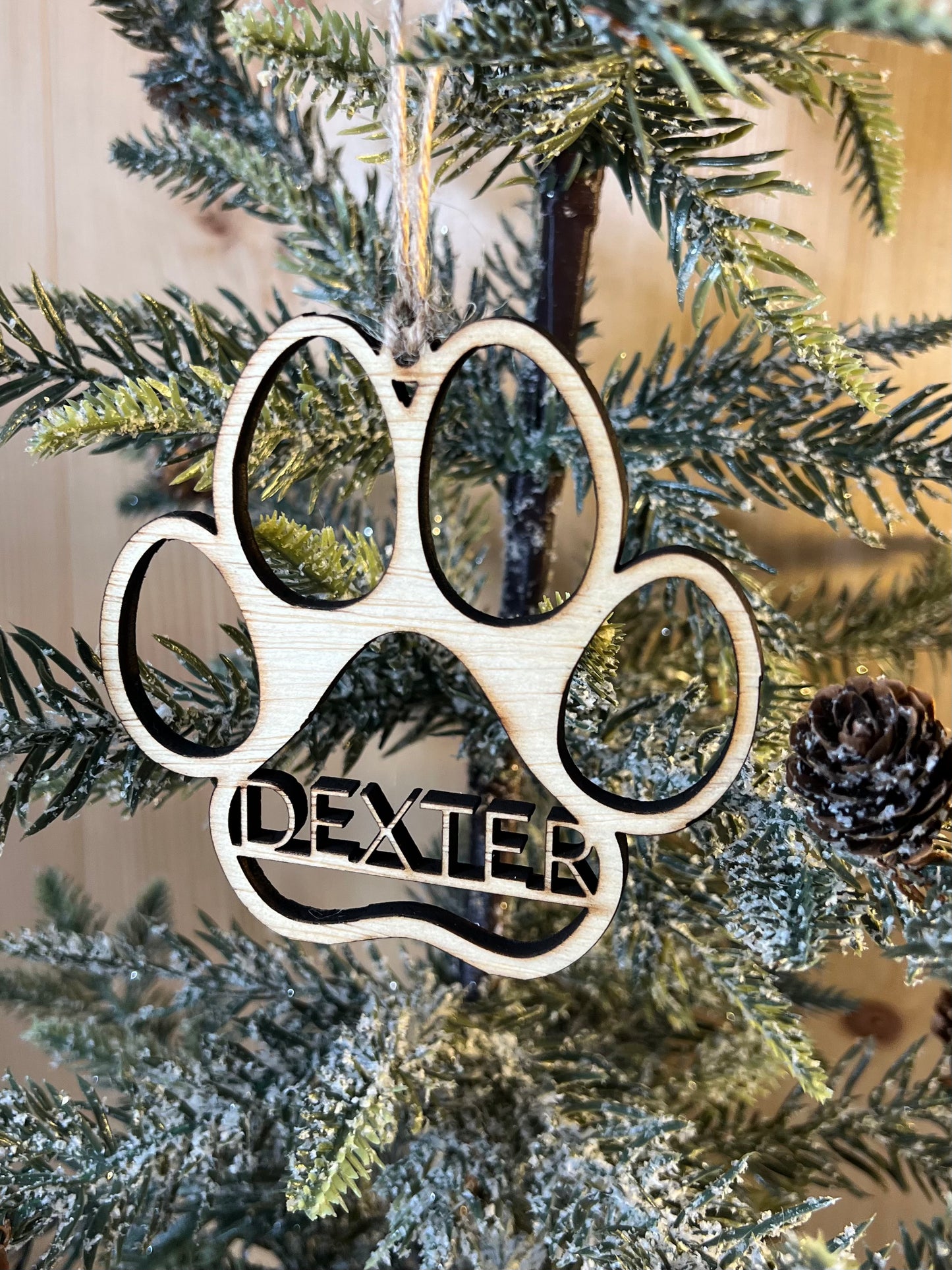 Dog Paw Ornament