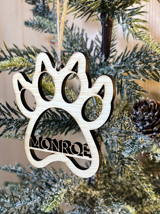 Cat Paw Ornament